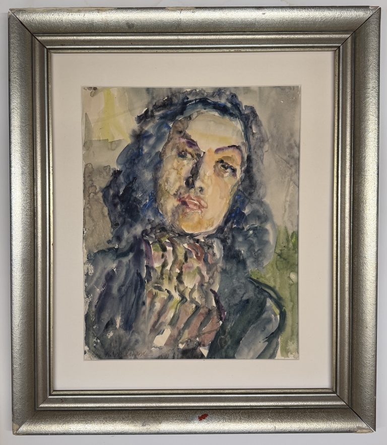 Frauenbildnis - Lou Albert-Lasard • Kunst & Antiquitäten Berlin