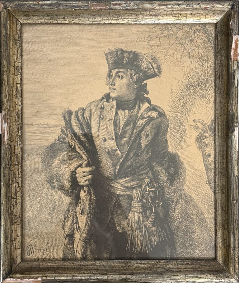 „Fouqué“ – Eduard Kretzschmar nach Adolph von Menzel • Kunst & Antiquitäten Berlin