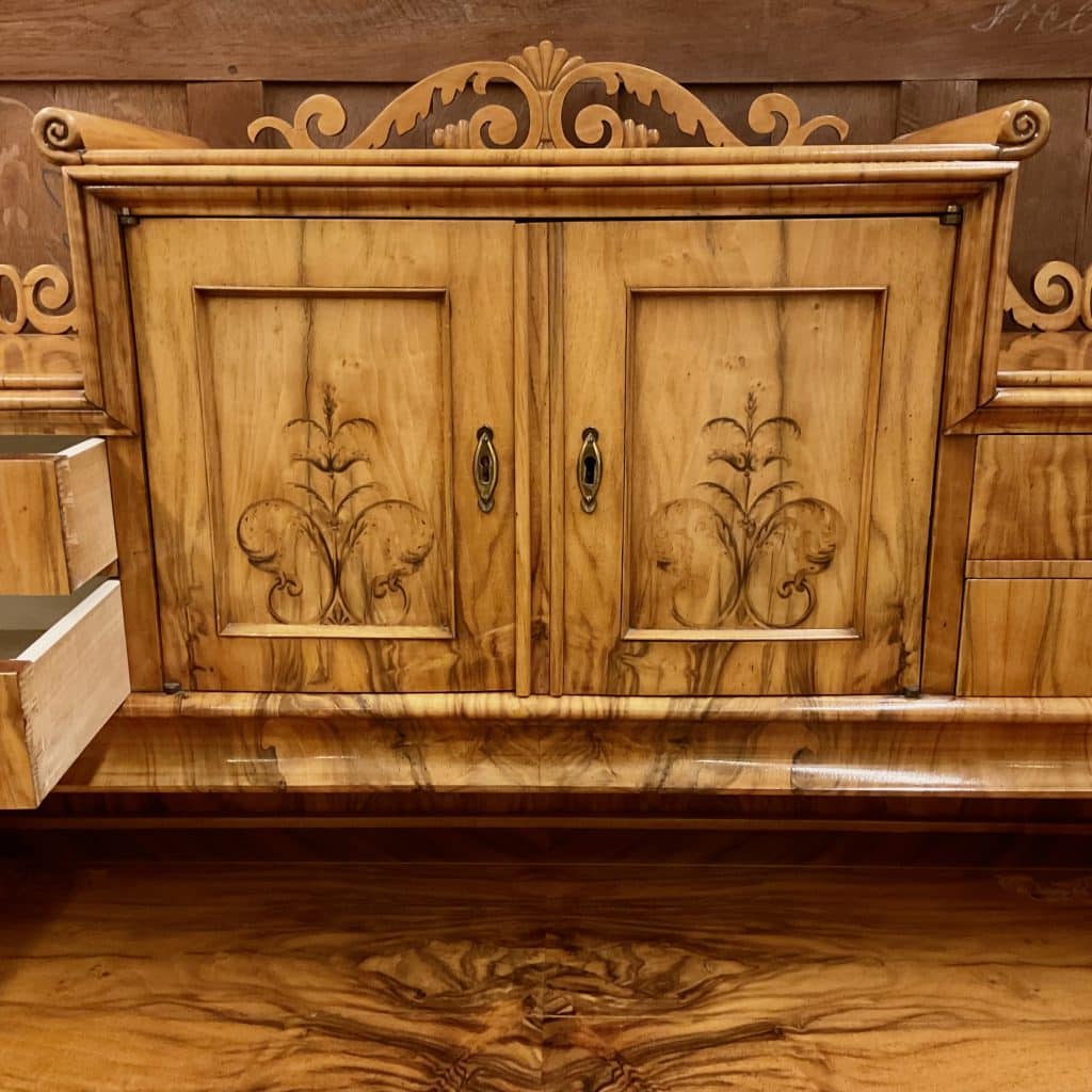 Damensekretär 2. Hälfte 19. Jh (Spätbiedermeier hingehend zum Louis-Phillippes Stil)