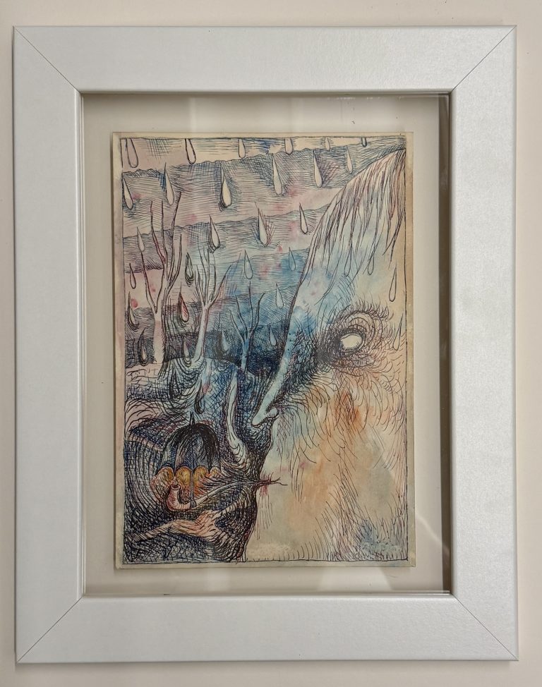 "Der Raucher" - Wolfgang Felber • Kunst & Antiquitäten Berlin