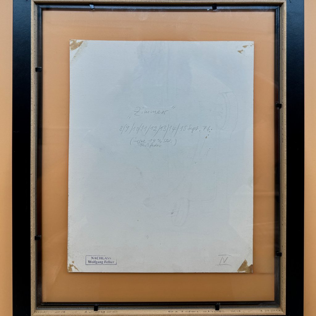"Zimmer" - Wolfgang Felber • Kunst & Antiquitäten Berlin