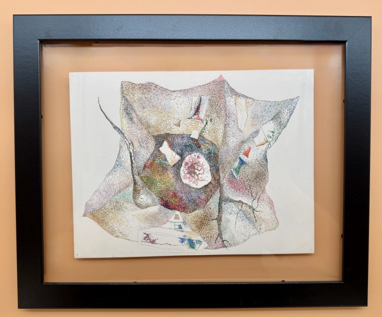 "Blick aus dem Hoffenster" - Wolfgang Felber • Kunst & Antiquitäten Berlin