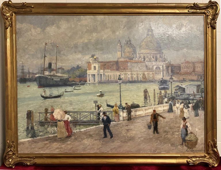 Rudolf Dammeier (1851-1936) - „Venedig“ • Antiquitäten