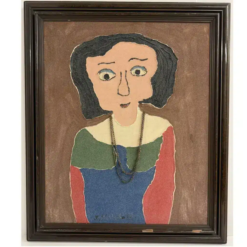 Frau mit kette - willi mühlenhaupt