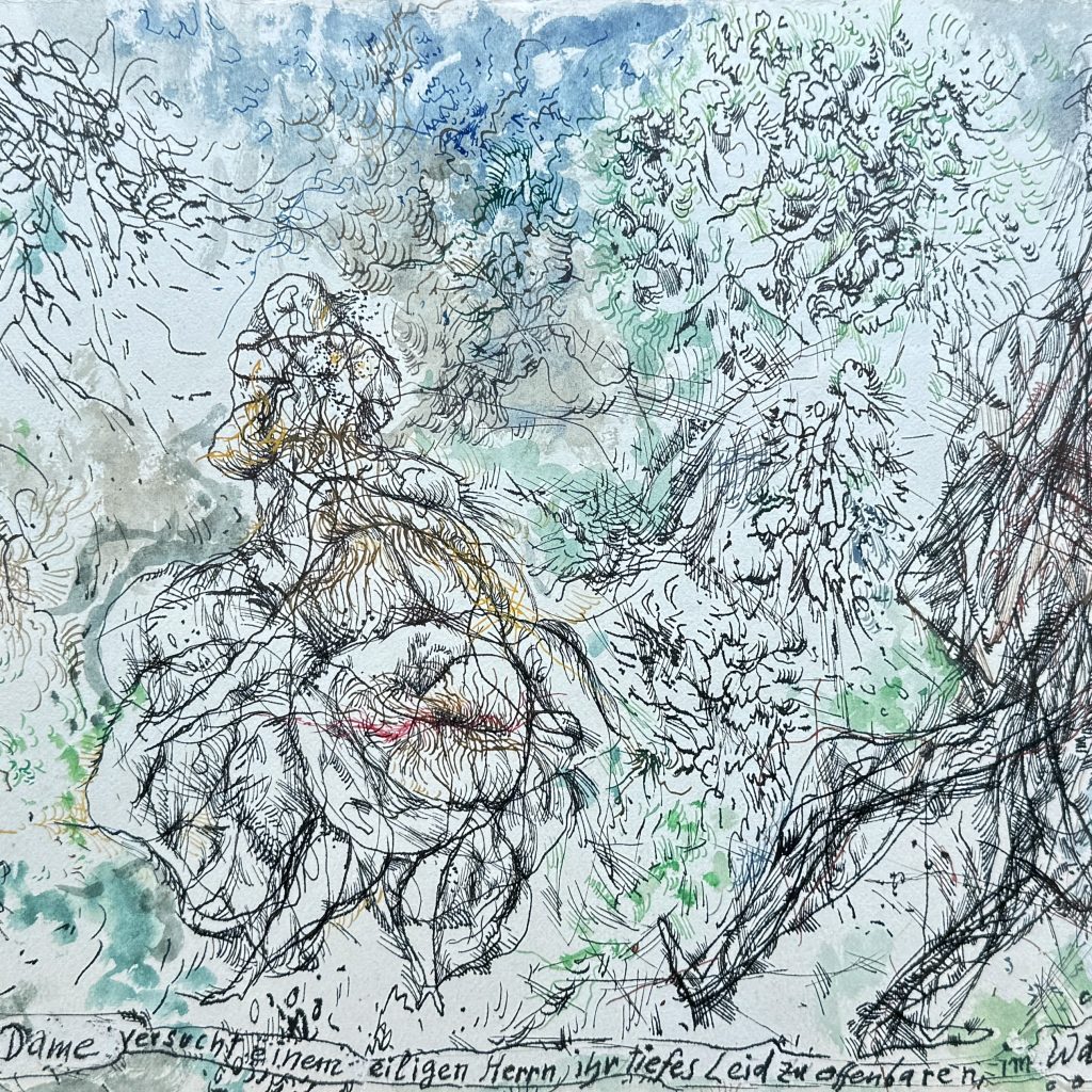 "Überreife Dame" - Wolfgang Felber • Kunst & Antiquitäten Berlin