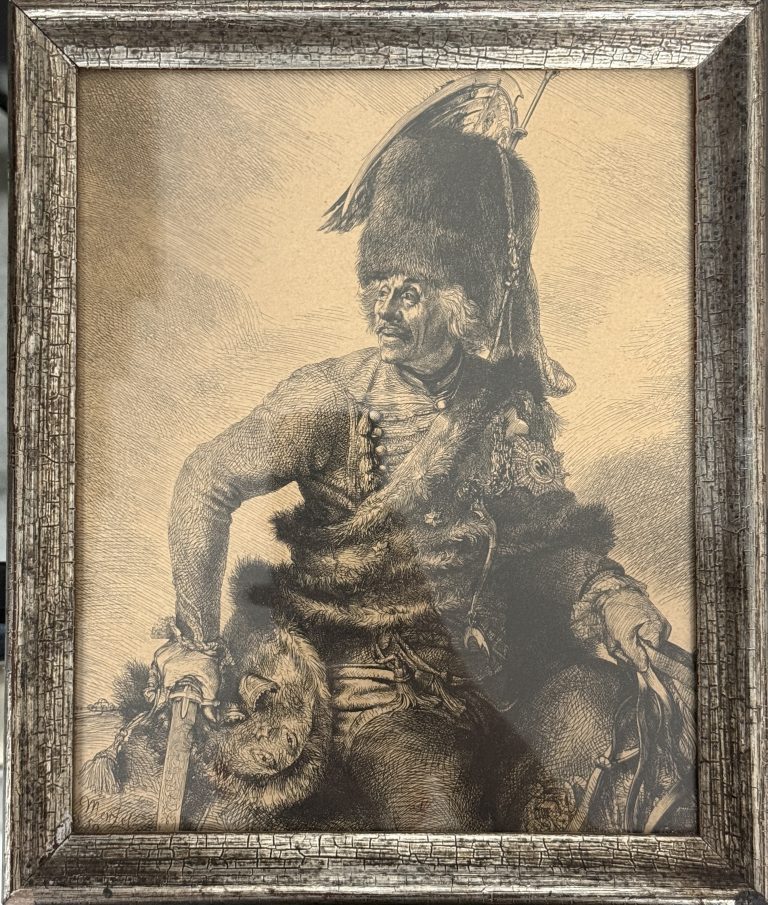 „Generalleutnant von Winterfeldt“ – Eduard Kretzschmar nach Adolph von Menzel • Kunst & Antiquitäten Berlin
