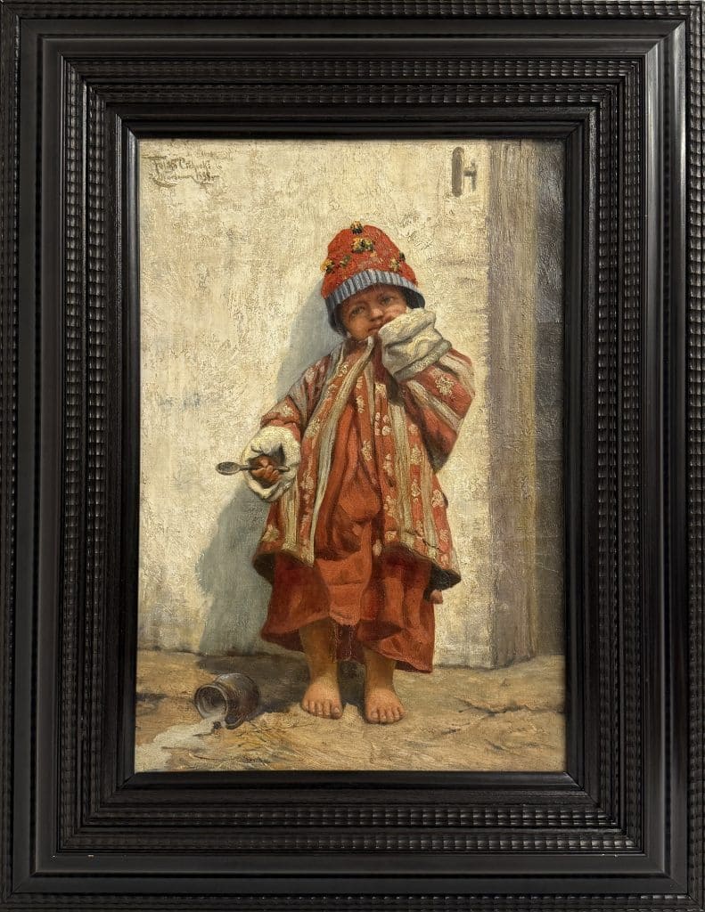 Das gemälde frist care von feliks nałęcz cichocki
