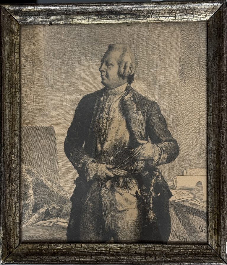 „Feldmarschall Keith“ – Eduard Kretzschmar nach Adolph von Menzel • Kunst & Antiquitäten Berlin