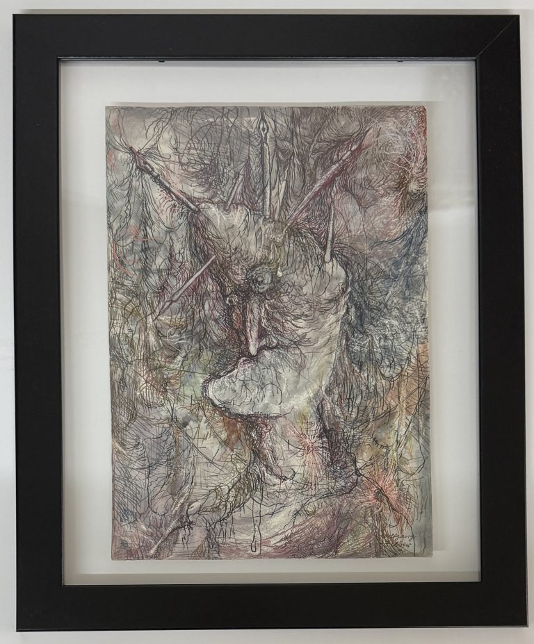 "Alter Zeichner" - Wolfgang Felber • Kunst & Antiquitäten Berlin