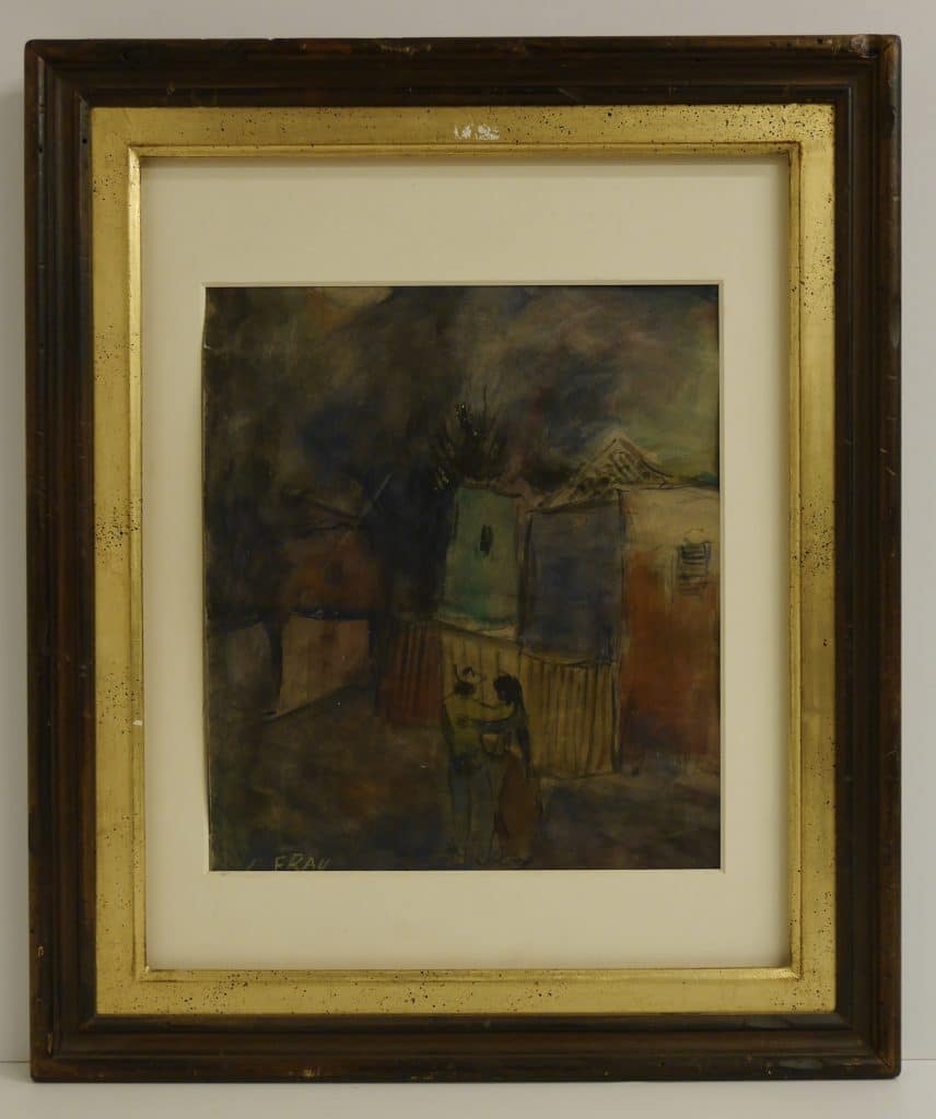 José frau​ - couple in a village • kunst & antiquitäten berlin