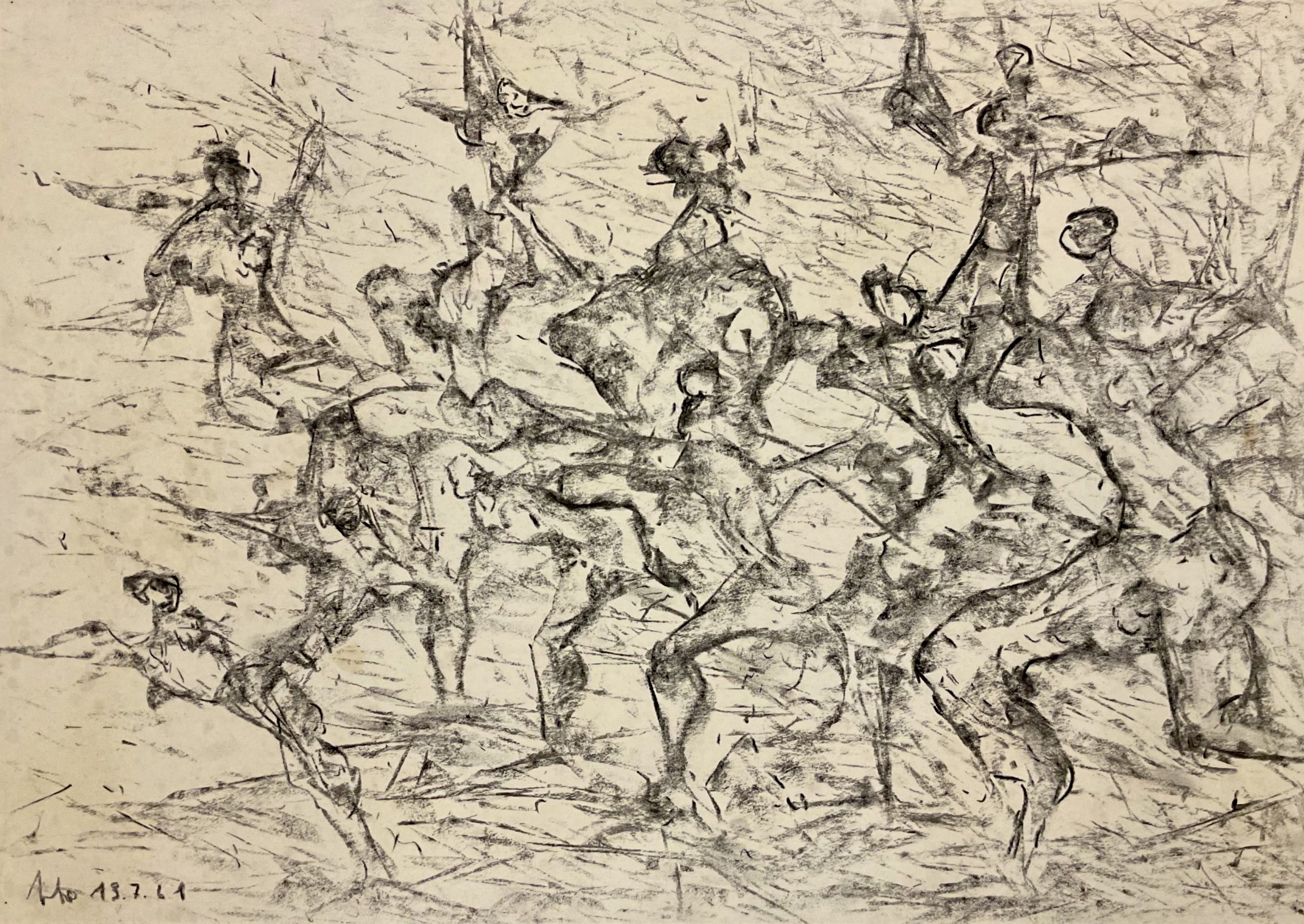 Abstrakte figuration nr. 4 – jetzt im kunsthandel berlin entdecken Abstrakte figuration nr. 4 • kunst & antiquitäten berlin