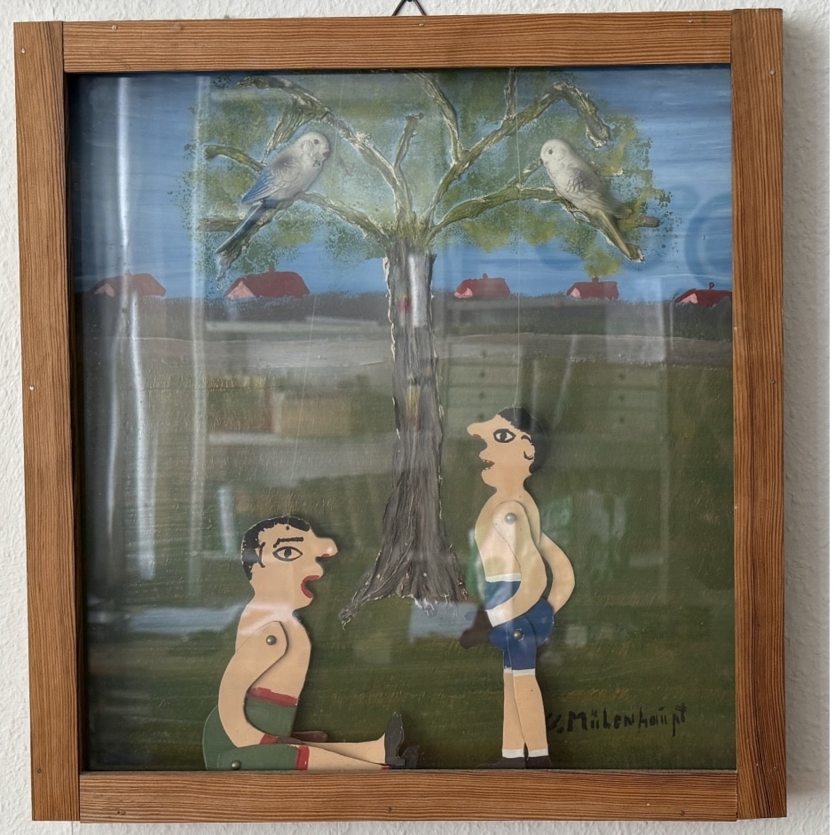 Männer vor einem baum - willi mühlenhaupt