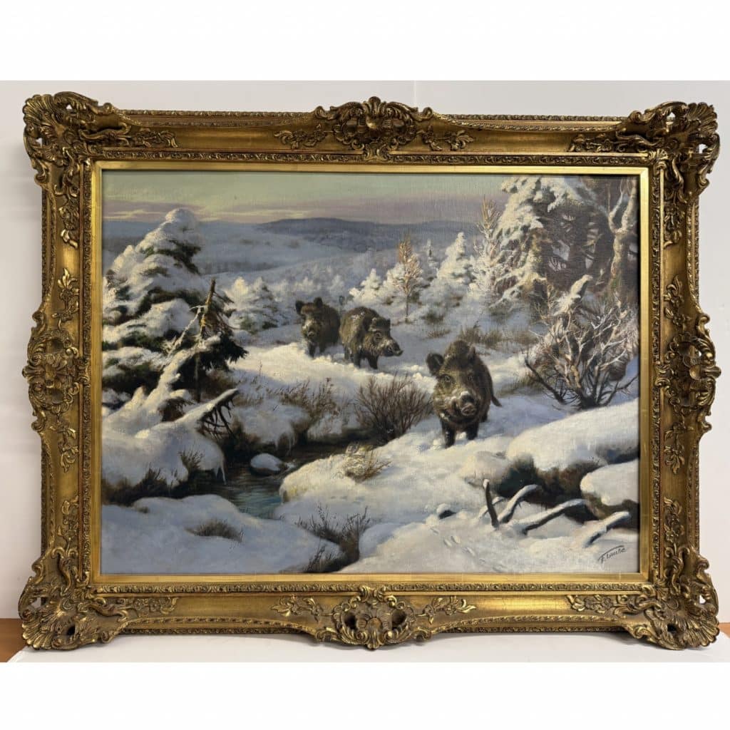 Fritz laube - winterlandschaft