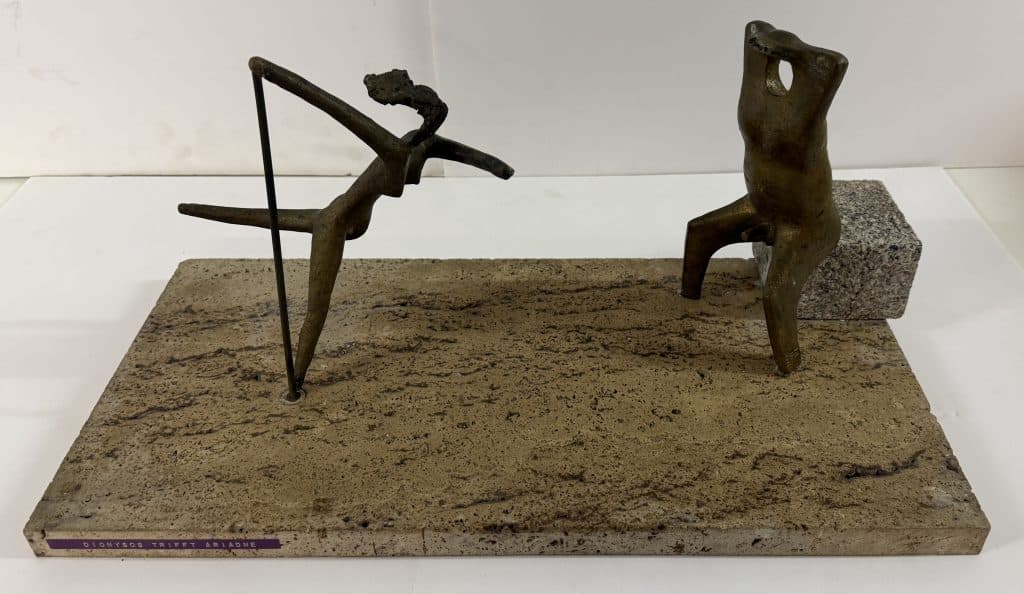 ​ dionysos trifft ariadne - dr. Med. G. Engelmann • kunst & antiquitäten berlin