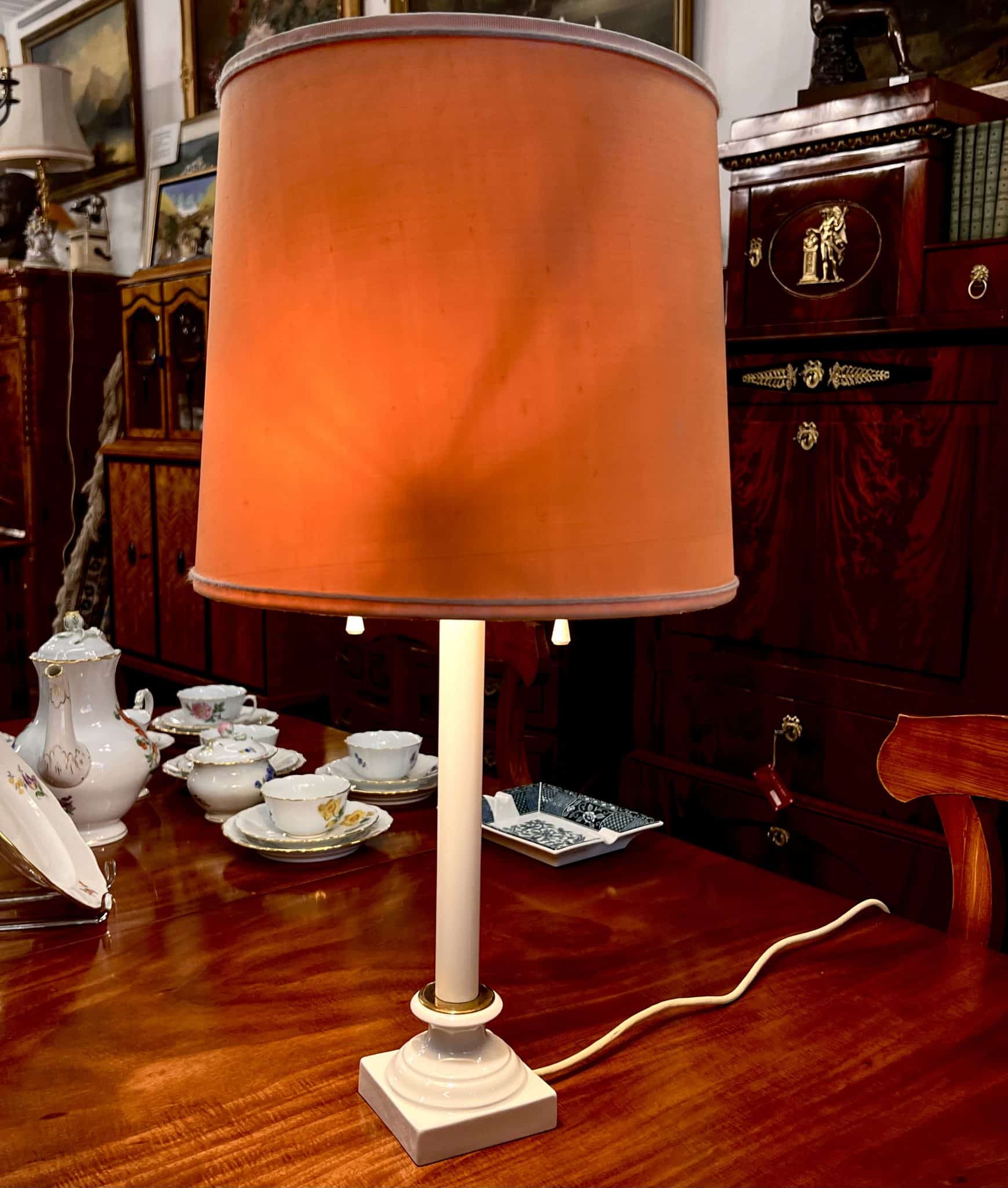 Kpm- tischlampe – jetzt im kunsthandel berlin entdecken Kpm- tischlampe2