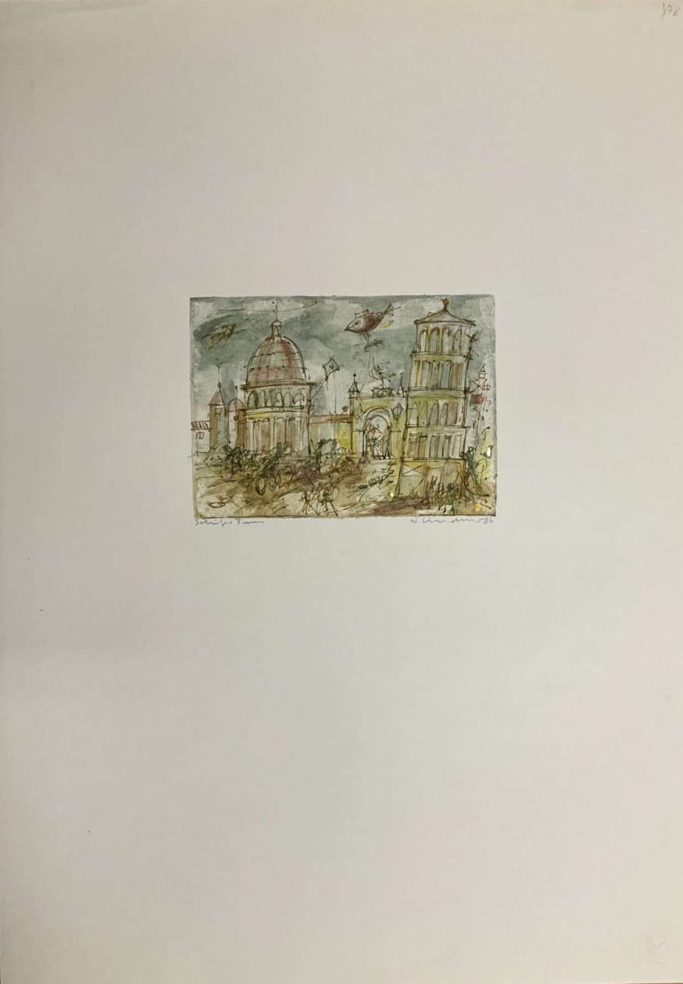 Schiefer turm – jetzt im kunsthandel berlin entdecken Schiefer turm • kunst & antiquitäten berlin