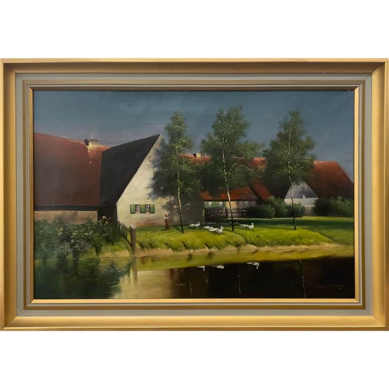 Paul wilhelm keller-reutlingen - sommertag • kunst & antiquitäten berlin