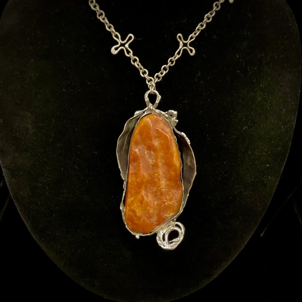 expressives Bernstein collier butterscotch farbener